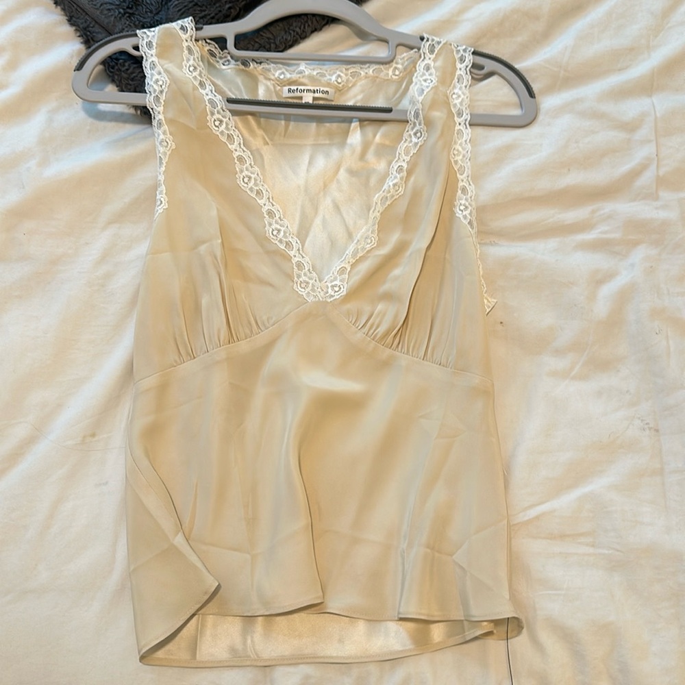 Reformation Lacy Tank